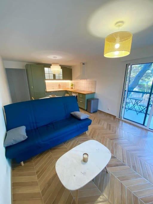 T2 Avec Clim Et Terrasse Vue Mer, Les Sablettes La Seyne-sur-Mer Extérieur photo